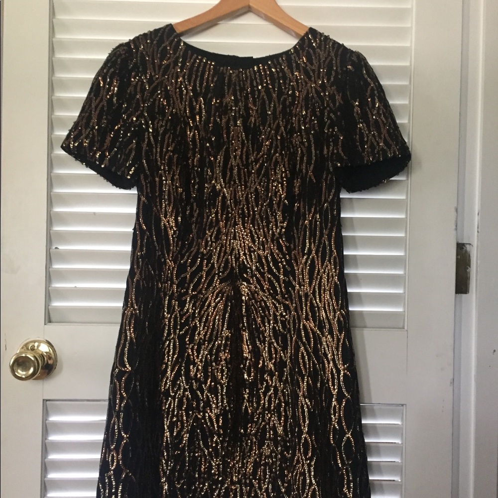 Karen Millen Sequin Sheath Dress